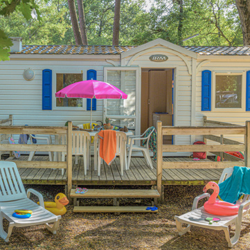 mobil home table exterieur