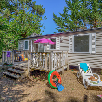 vue exterieur mobil home