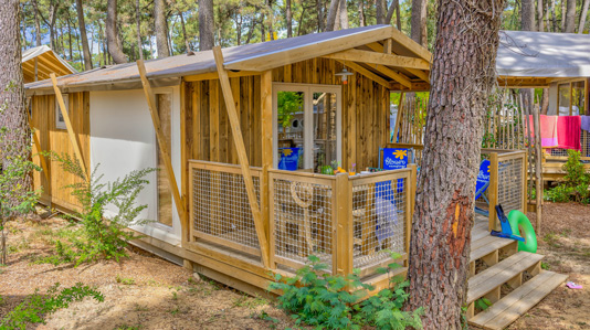 lodge en bois à saint jean de monts