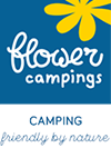 logo flower camping biches