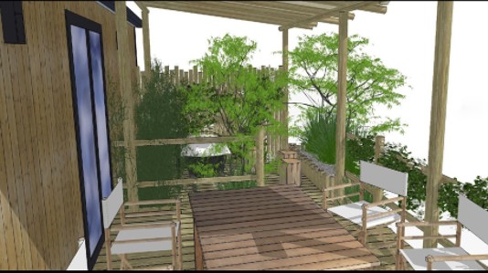 terrasse garden vendee