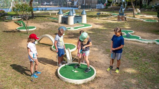 mini golf enfants