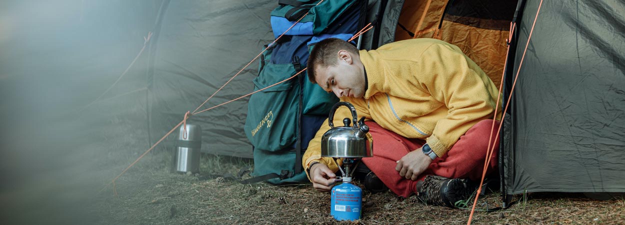 Choisir sa bouteille de gaz pour des vacances en camping