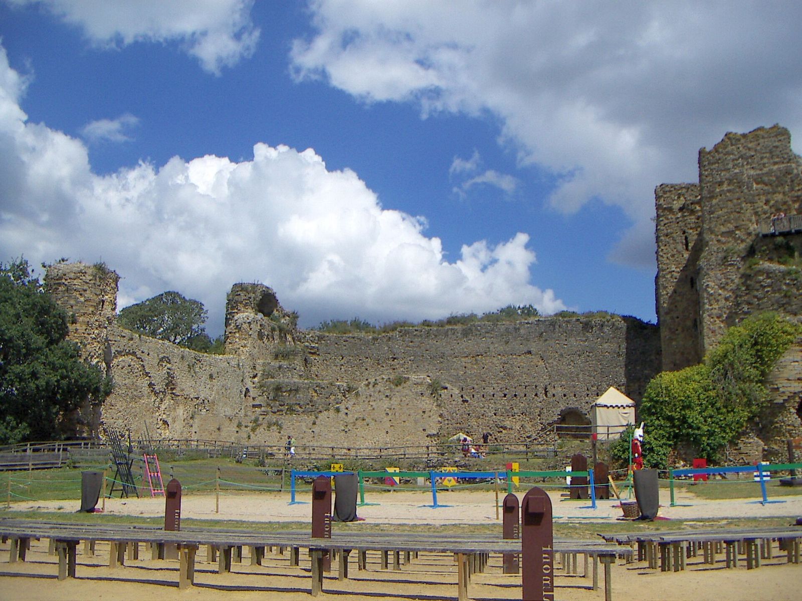 Le château de Talmont-Saint-Hilaire, en Vendée