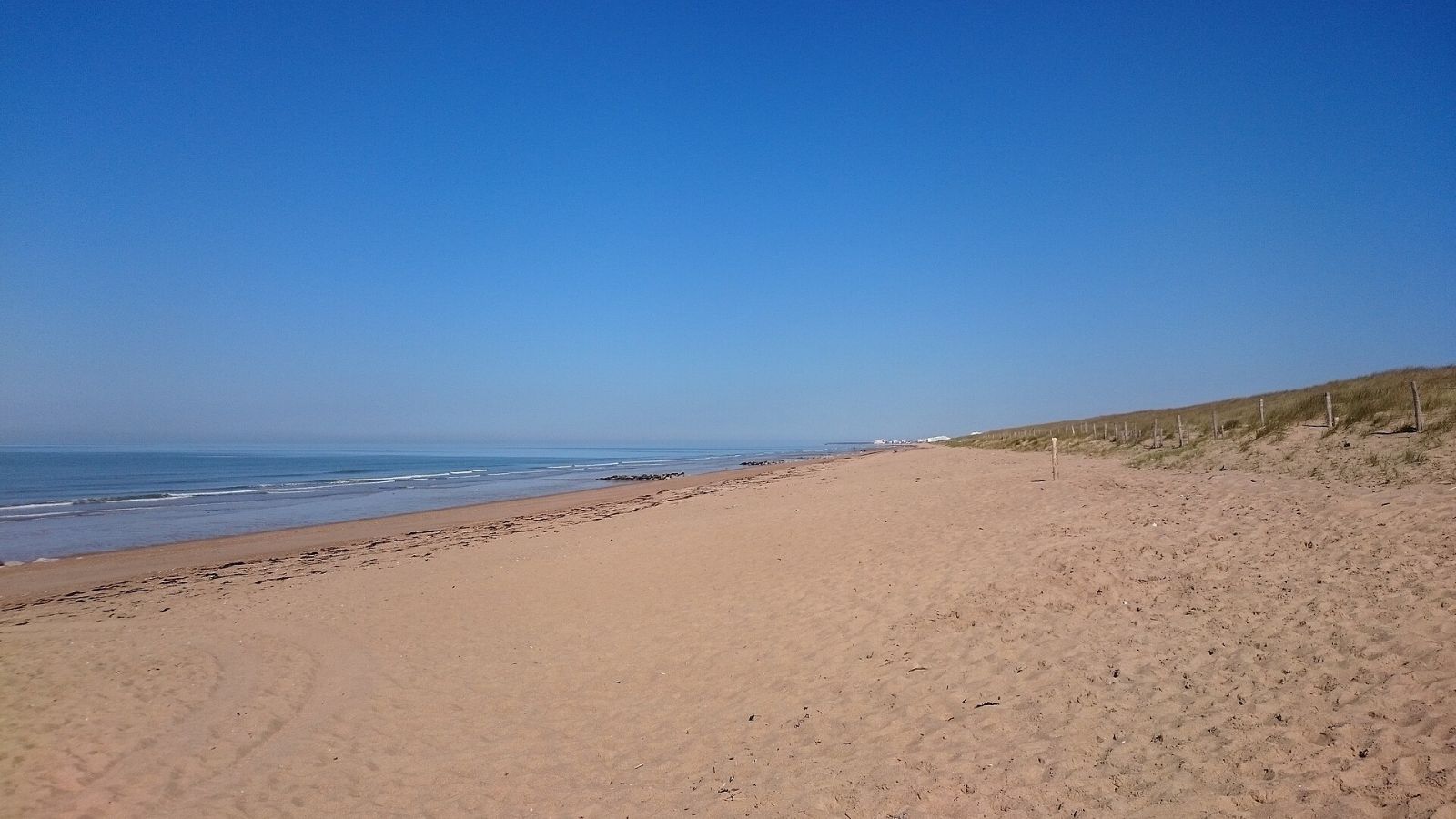 La plage de Sion à Saint-Hilaire-de-Riez